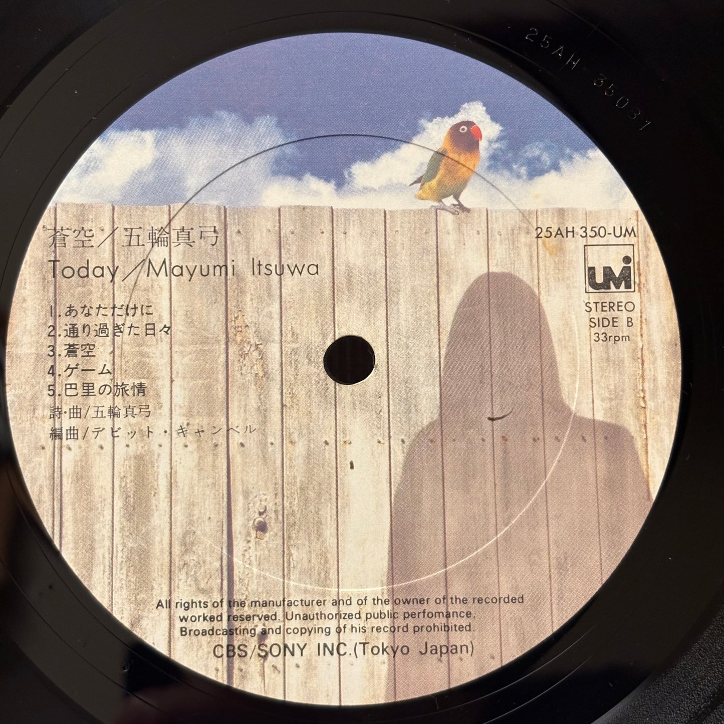 五輪真弓 Mayumi Itsuwa - 蒼空 Today
