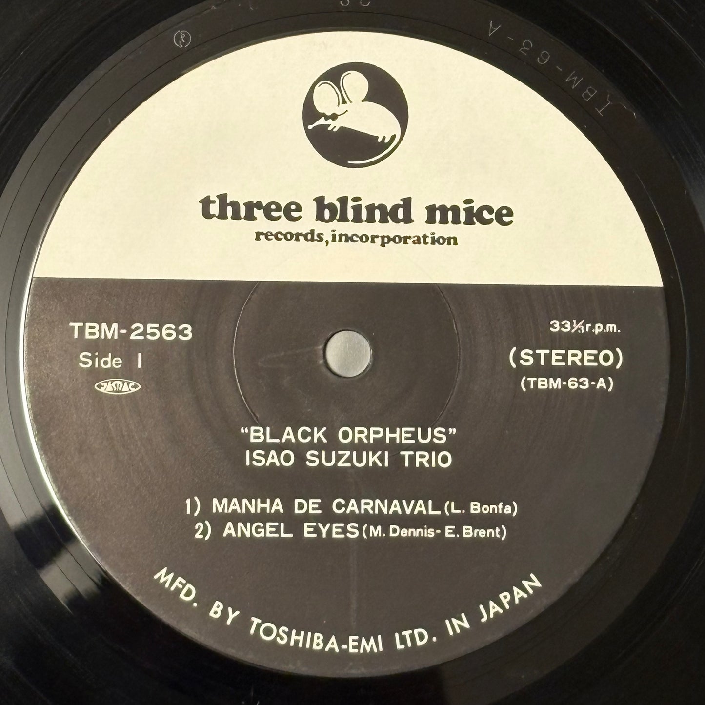 鈴木勲トリオ Isao Suzukr Trio - Black Orpheus