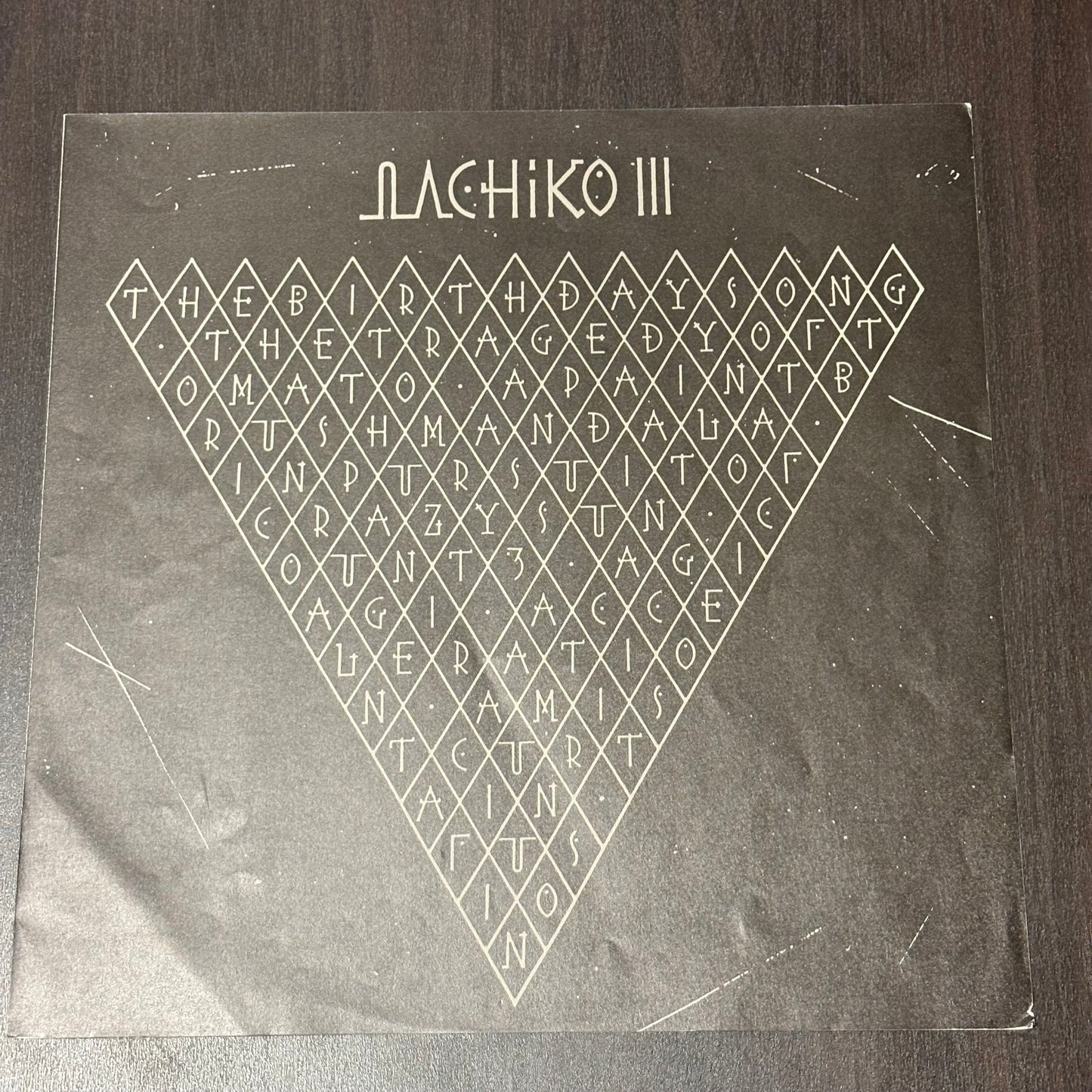 Nachiko - III  A PAINTBRUSH MANDALA